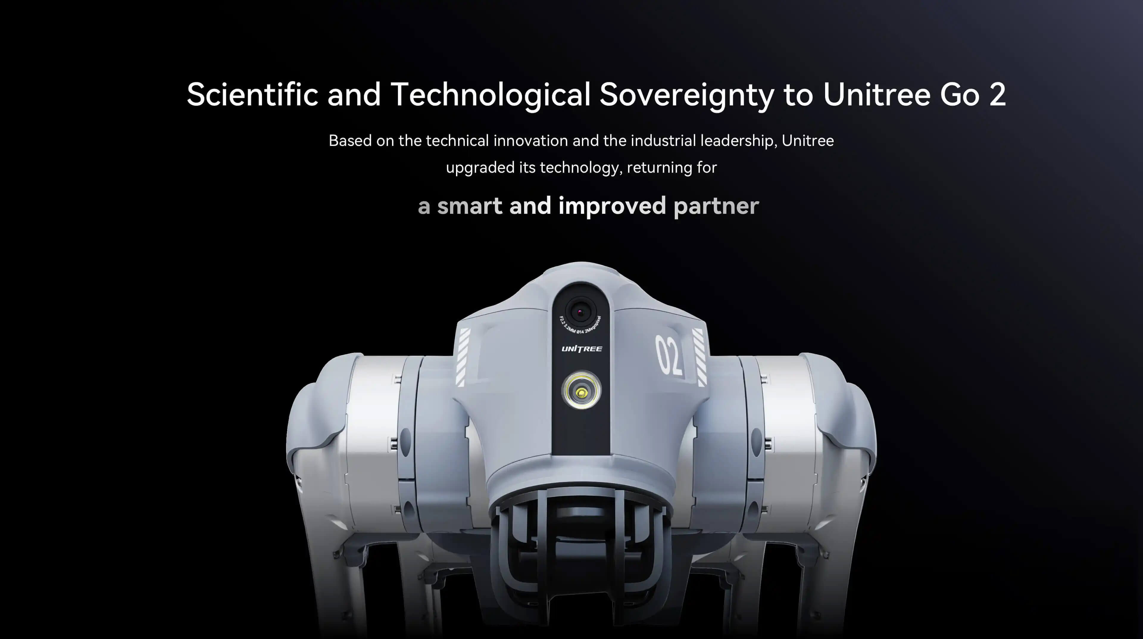 Unitree Go2 robot dog in motion